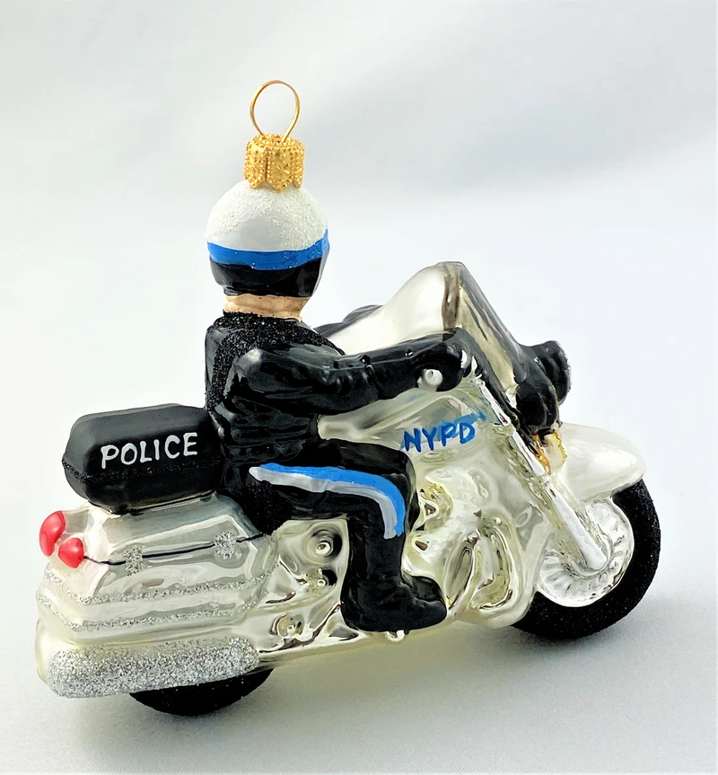 New York City Police auf dem Motorrad