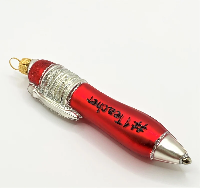 Roter Kugelschreiber