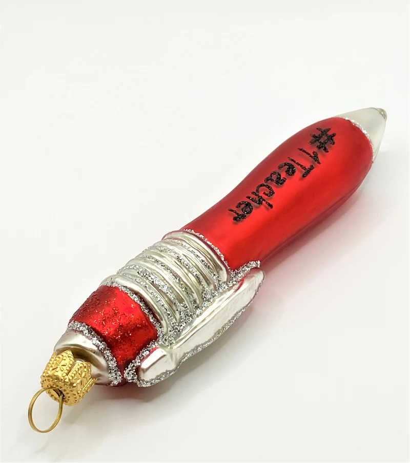 Roter Kugelschreiber