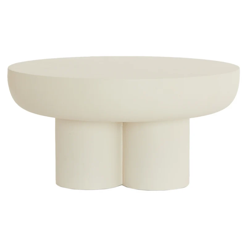 Couchtisch MIZUHO creme 70x35cm