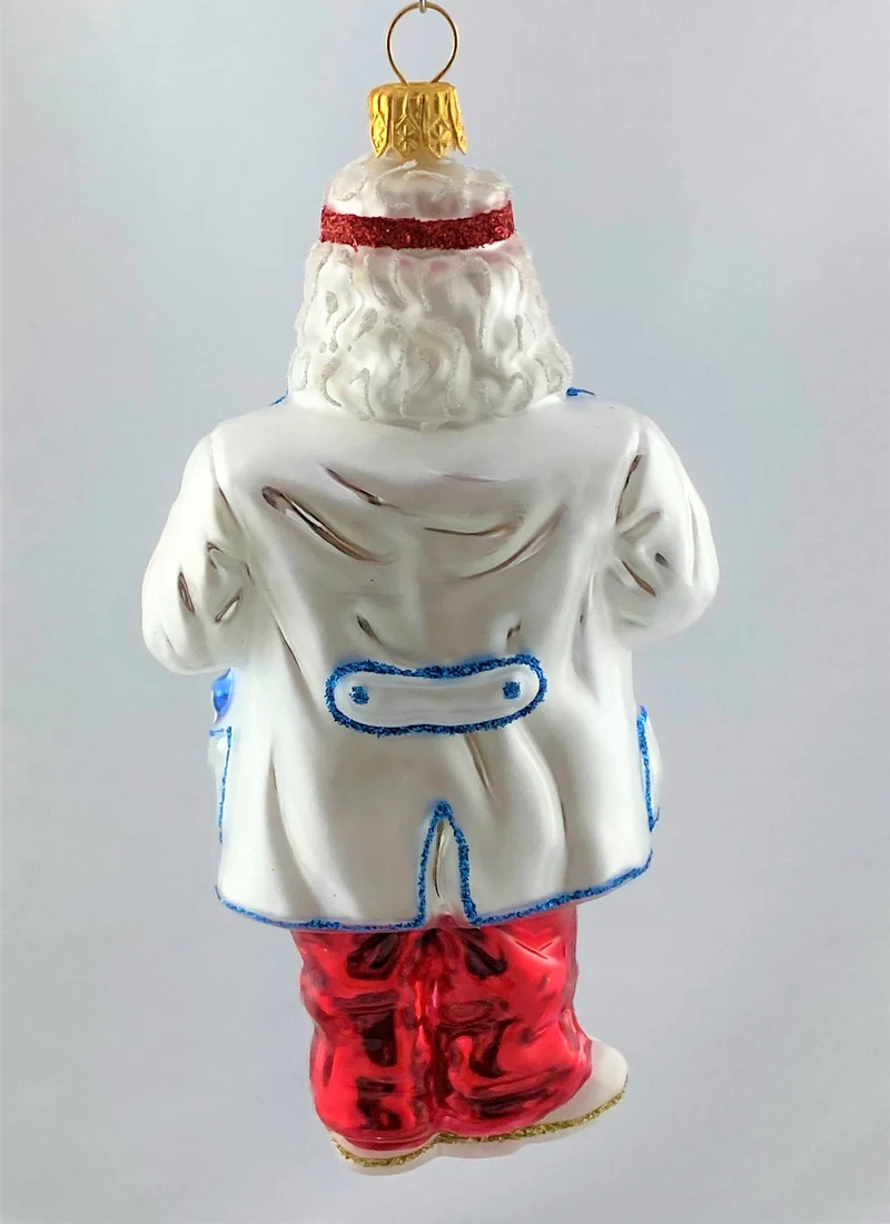 Santa als Zahnarzt