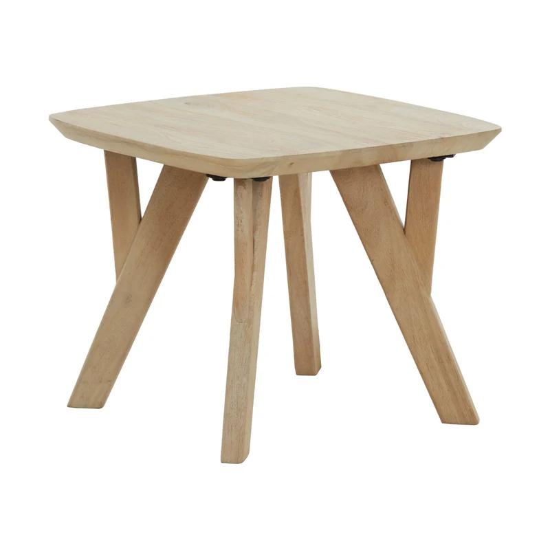 Beistelltisch QUENZA Mangoholz, Natur Ø44x36 cm