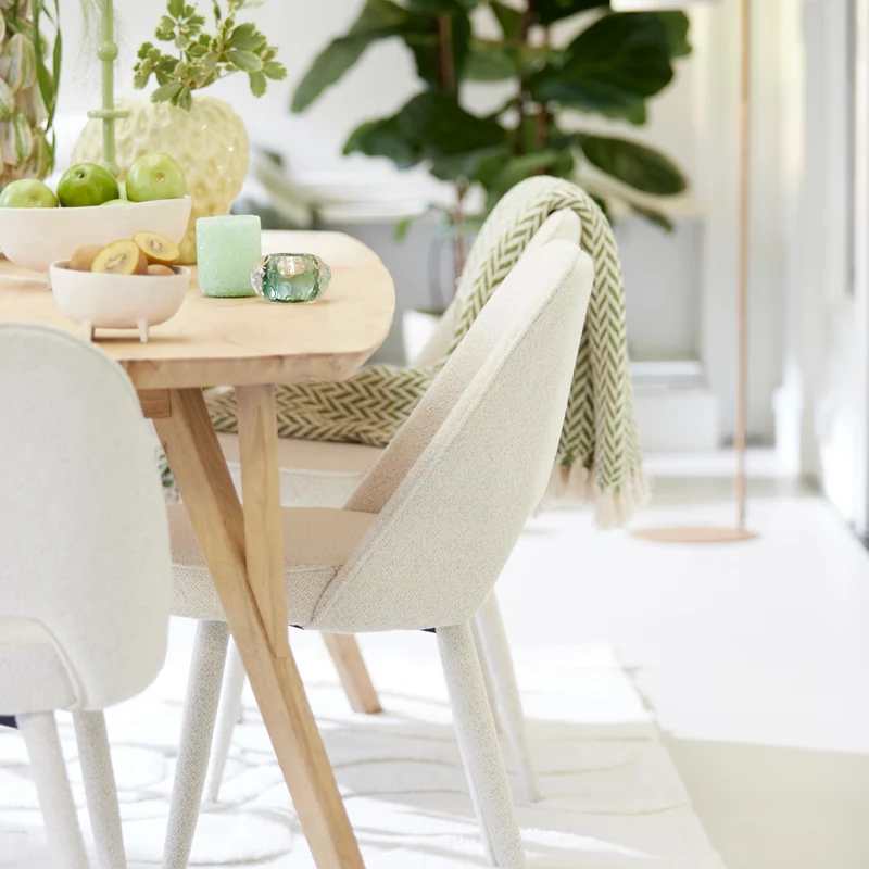 Esszimmerstuhl DJESLIN Beige 2er-Set