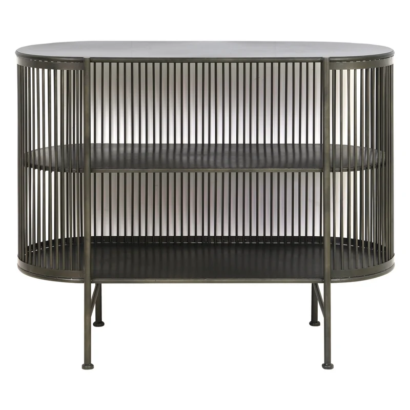 Sideboard YINTHE aus Metall 100x40x80 cm