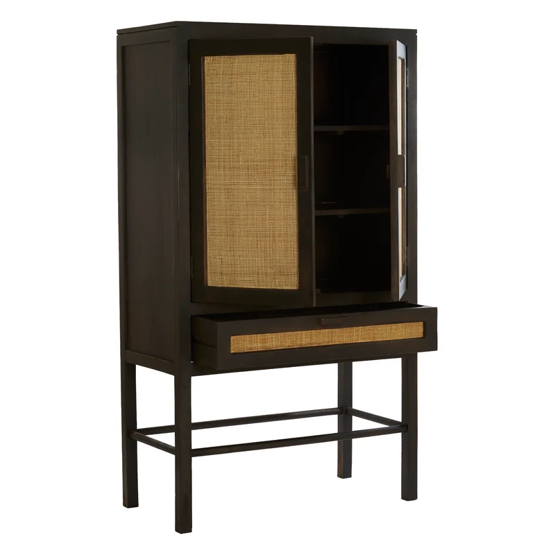 Highboard NIPOS mit Schublade Mangoholz braun
