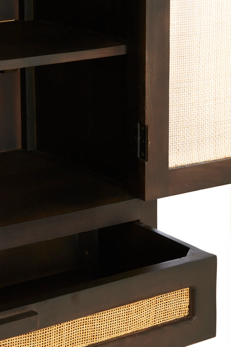 Highboard NIPOS mit Schublade Mangoholz braun