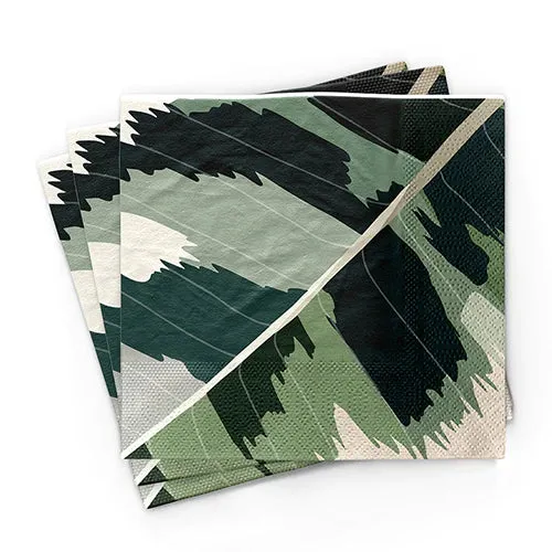 chic.mic Servietten Big leaf