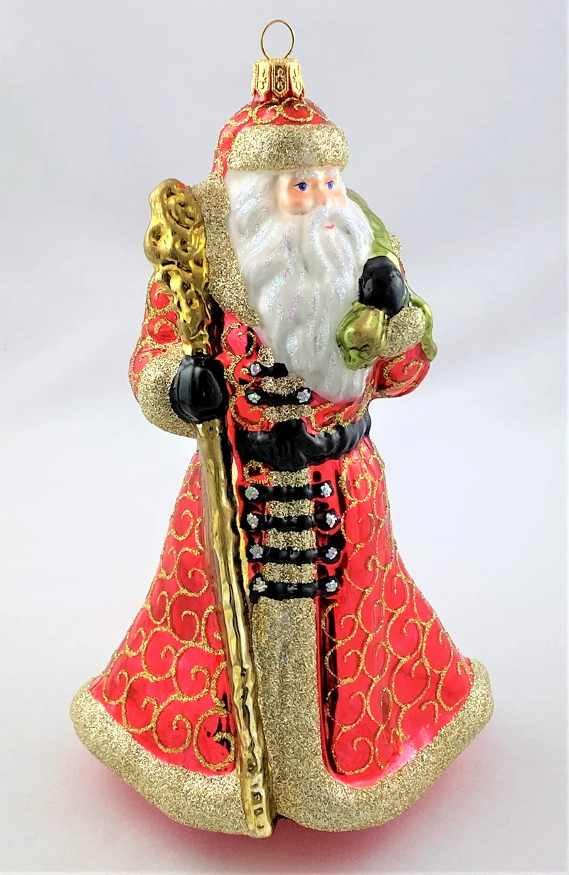 Nikolaus mit grossem grünem Sack