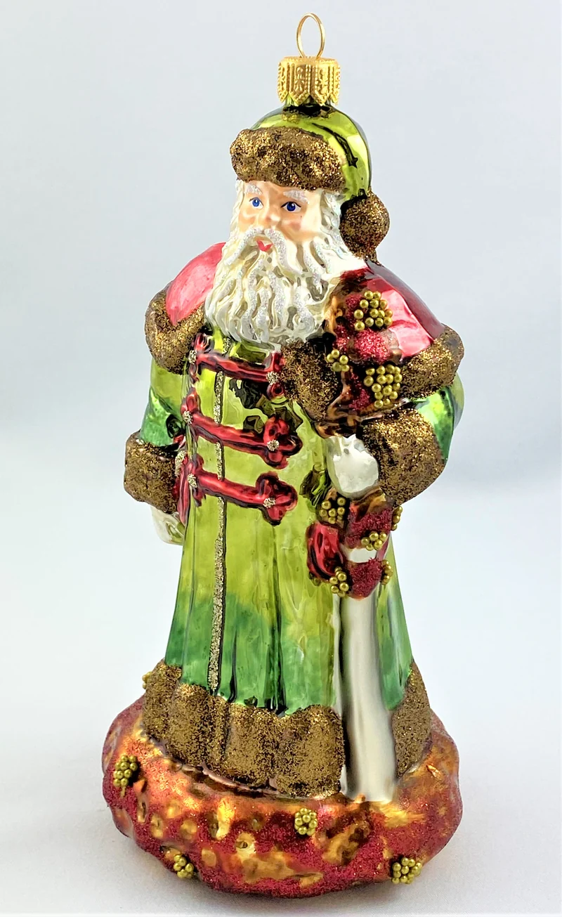 Nikolaus im grünen Mantel