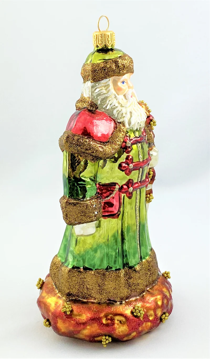 Nikolaus im grünen Mantel