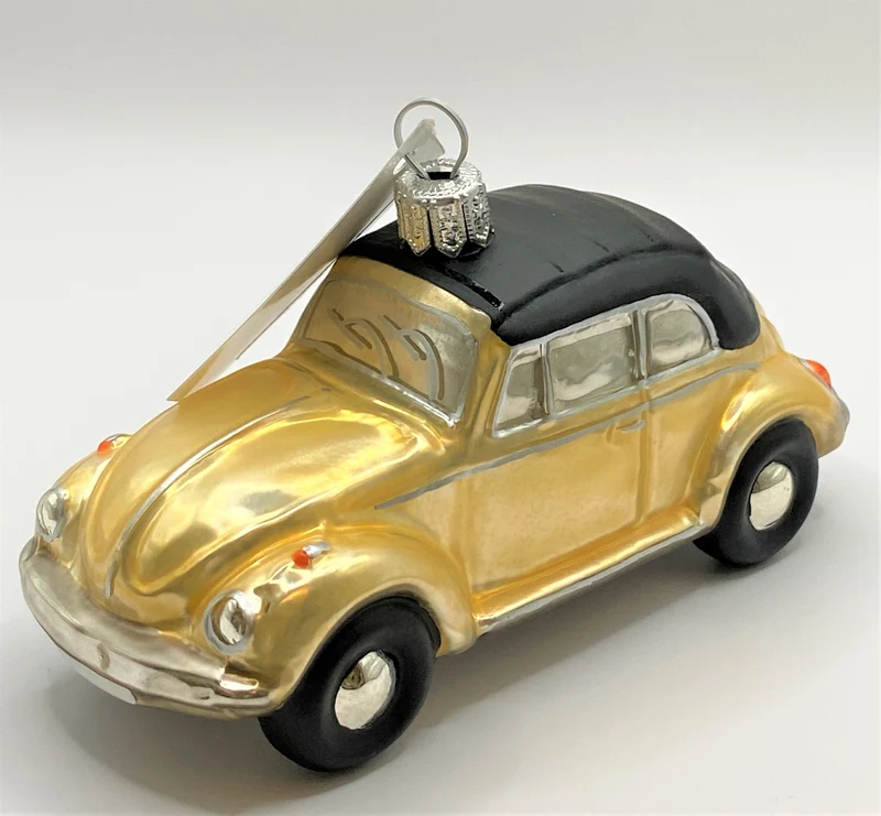 VW-Käfer Cabrio beige