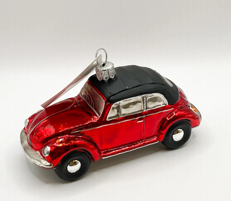 VW-Käfer Cabrio rot