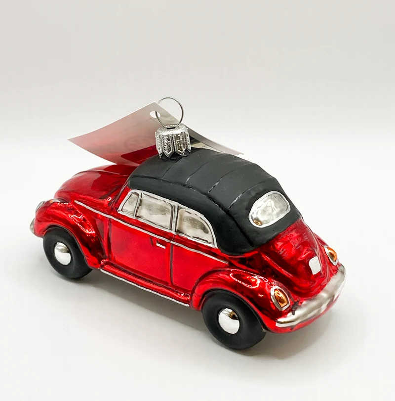 VW-Käfer Cabrio rot