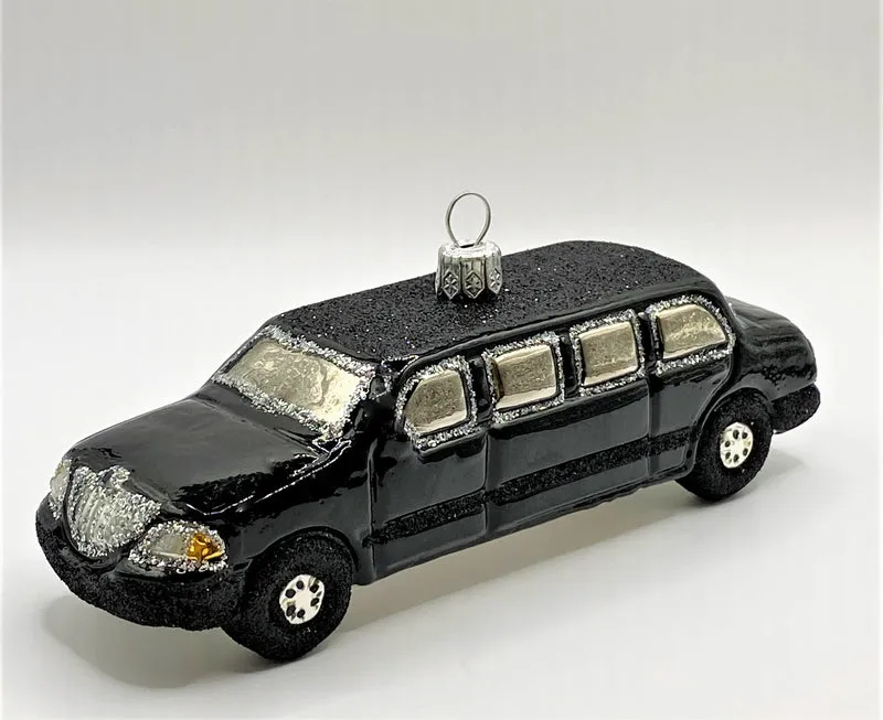 Schwarze Stretch Limousine