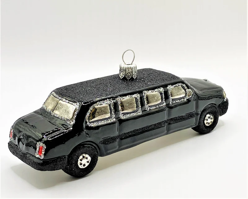 Schwarze Stretch Limousine