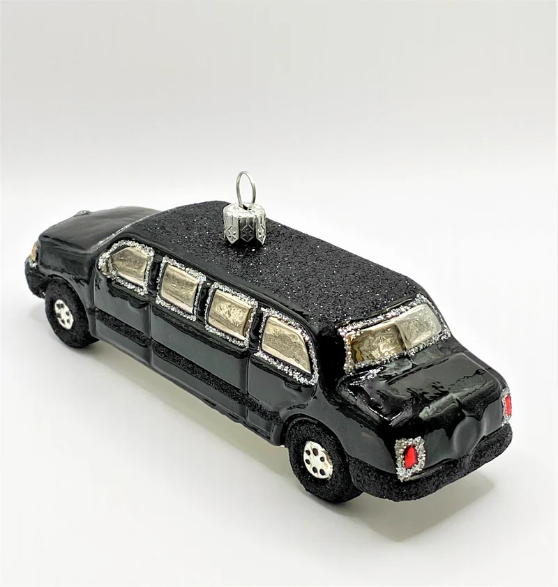 Schwarze Stretch Limousine