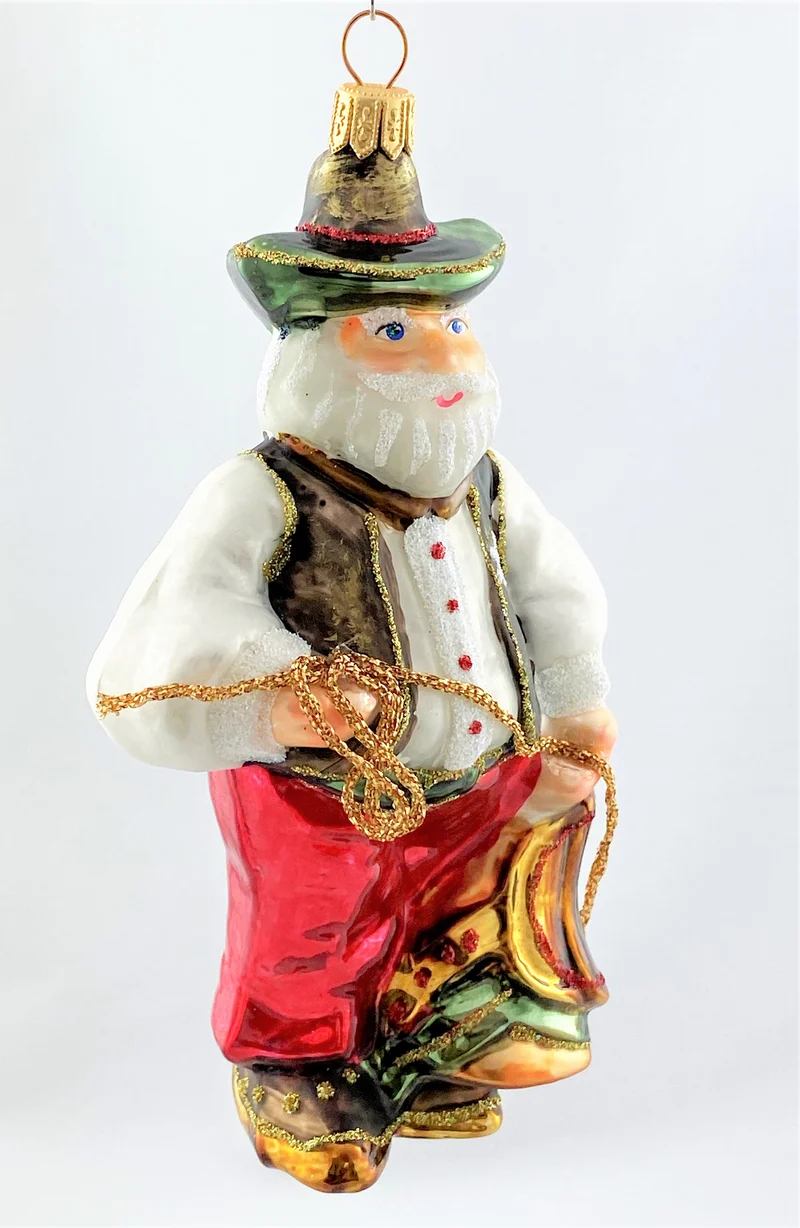Weihnachtsmann ist der Sheriff im Wilden Westen