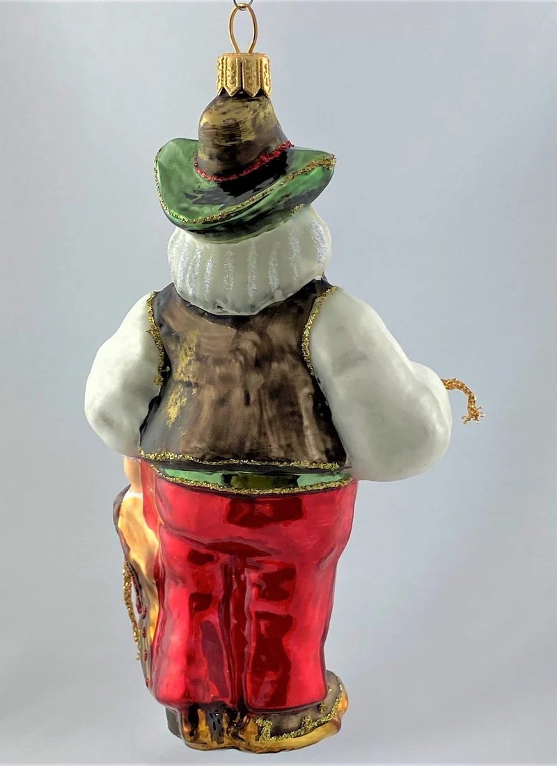 Weihnachtsmann ist der Sheriff im Wilden Westen