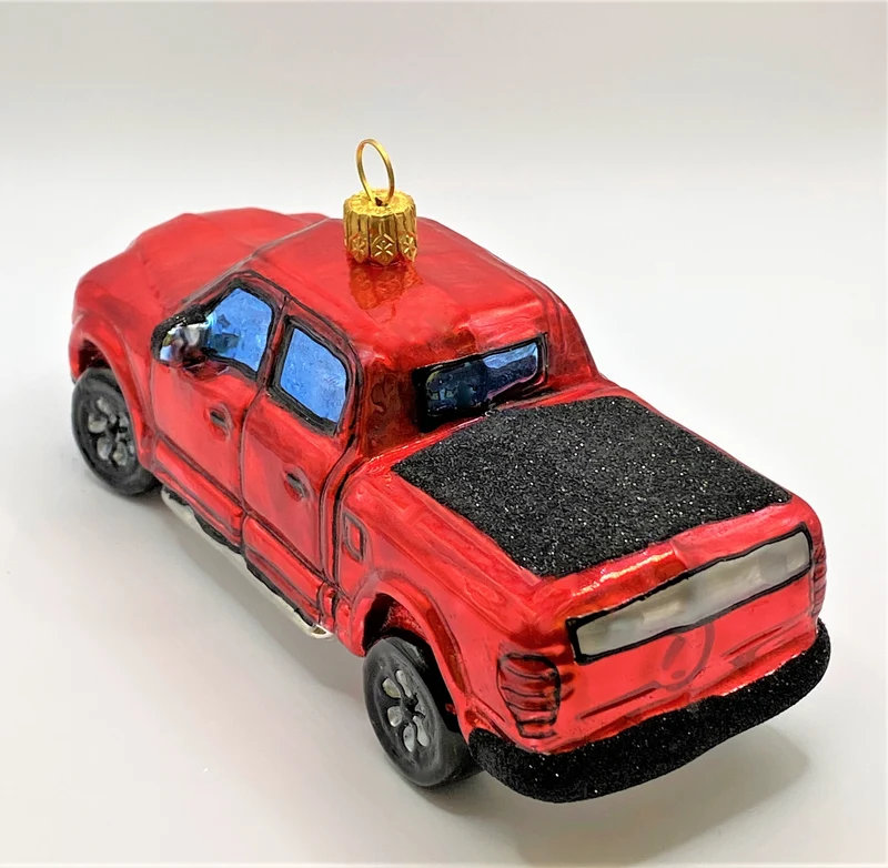Roter Pick Up