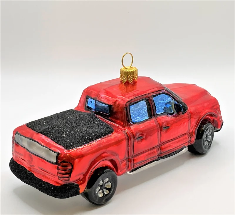 Roter Pick Up