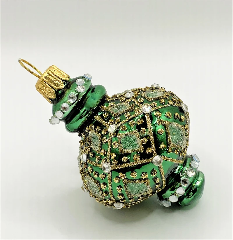 Grünes orientalisches Ornament