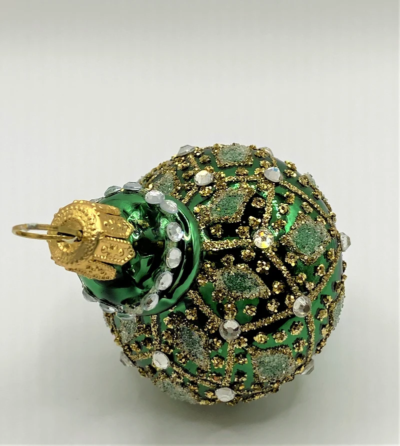 Grünes orientalisches Ornament