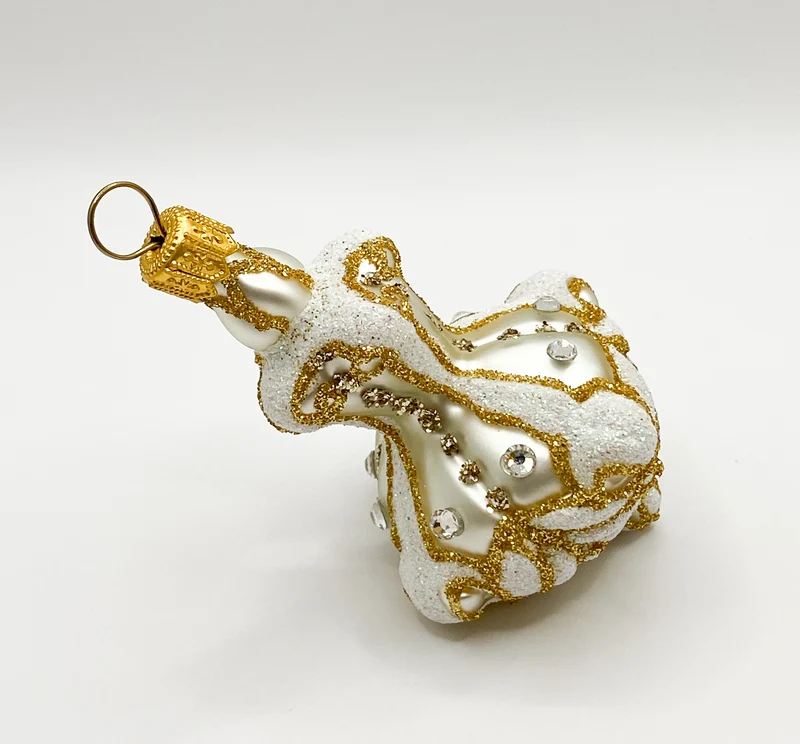 Weisses orientalisches Laternen-Ornament