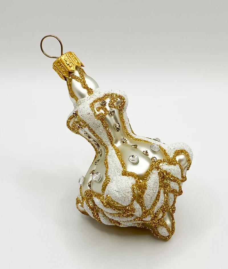Weisses orientalisches Laternen-Ornament