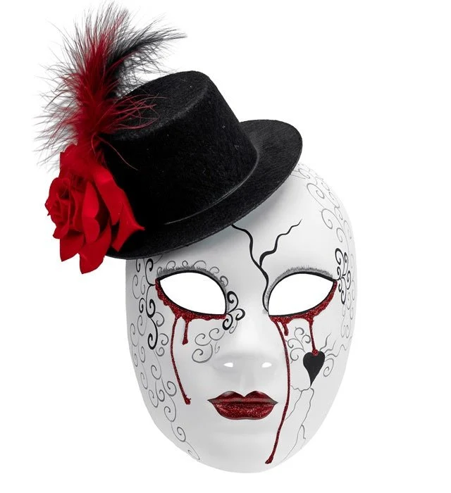Dia de los Muertos-Maske mit Hut