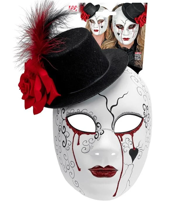 Dia de los Muertos-Maske mit Hut