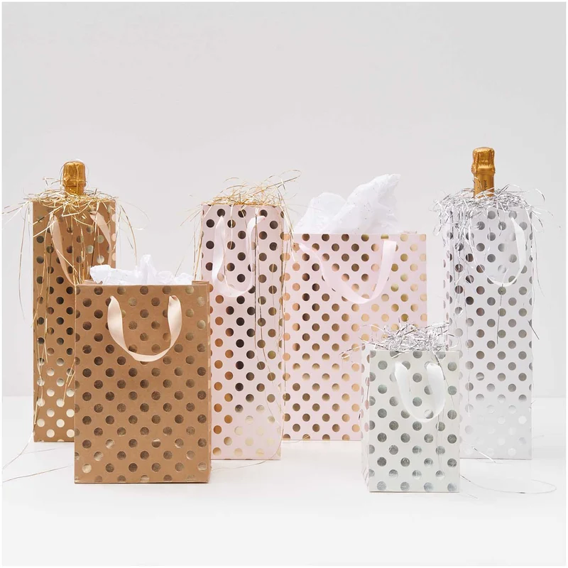 Rico Design Flaschentüte, rosé