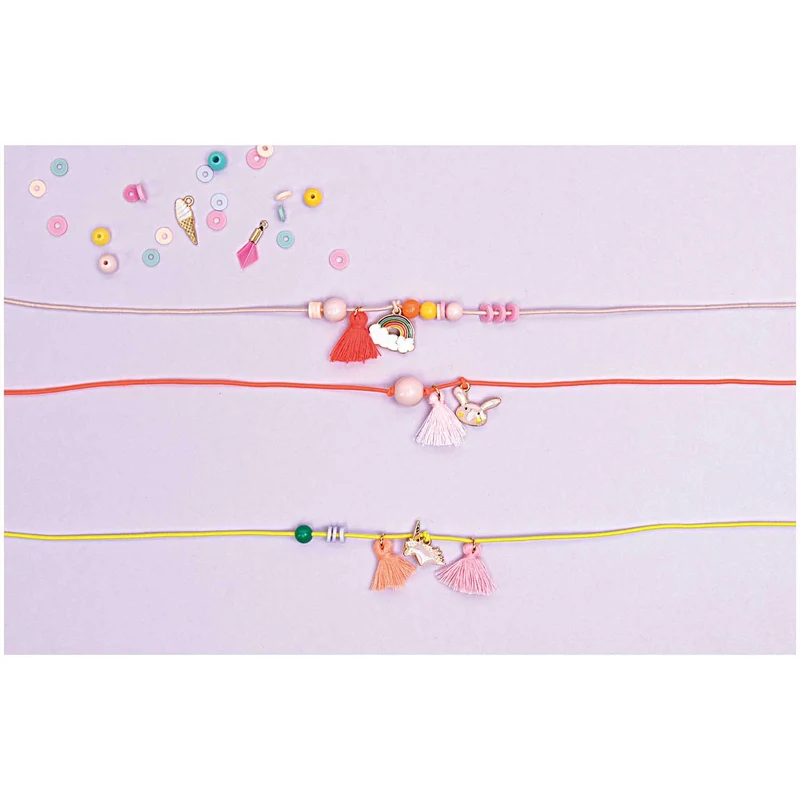 Rico Design Hutgummiband neon rot