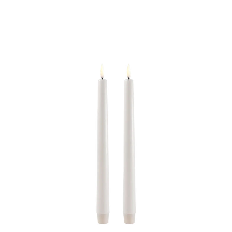 Uyuni LED Kerzen 2er Set Vanilla Smooth, 2,3x25cm