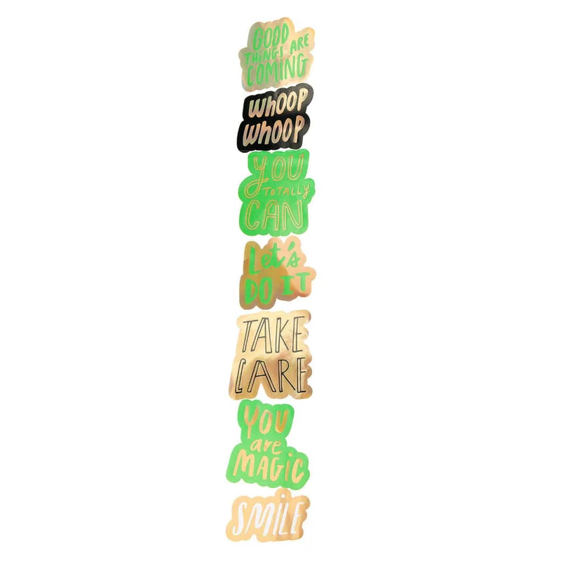 Rico Design Sticker Rolle, Typo