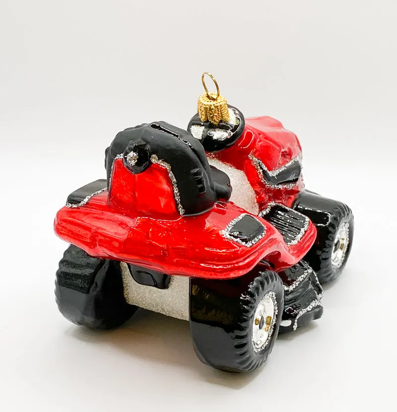 Motorisierter Rasenmäher