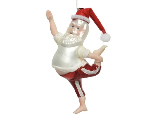 Christbaumanhänger Sporty Weihnachtsmann