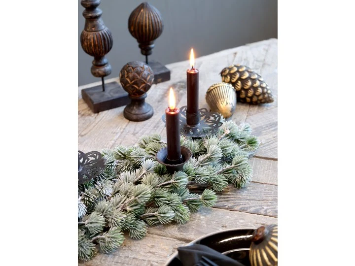 Chic Antique Fleur Zedernholzranke mit Schnee