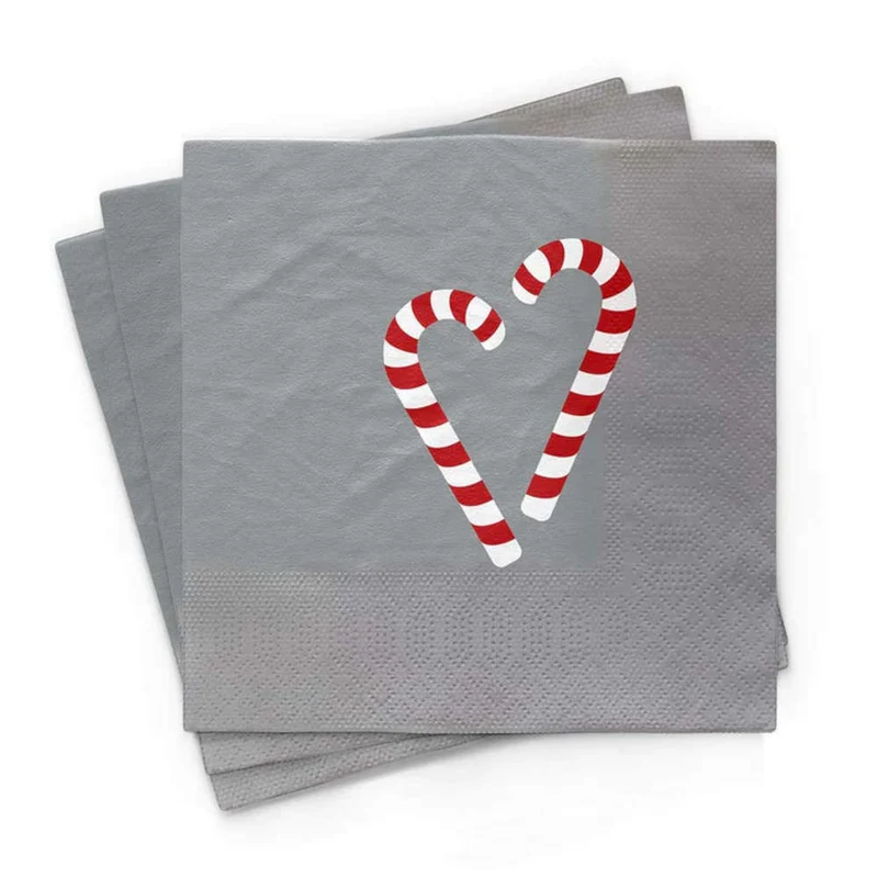 chic.mic Servietten Christmas Canes