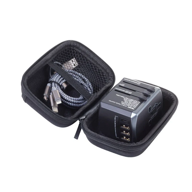 Troika Reisadapter-Set - WORLD TRAVEL ADAPTER