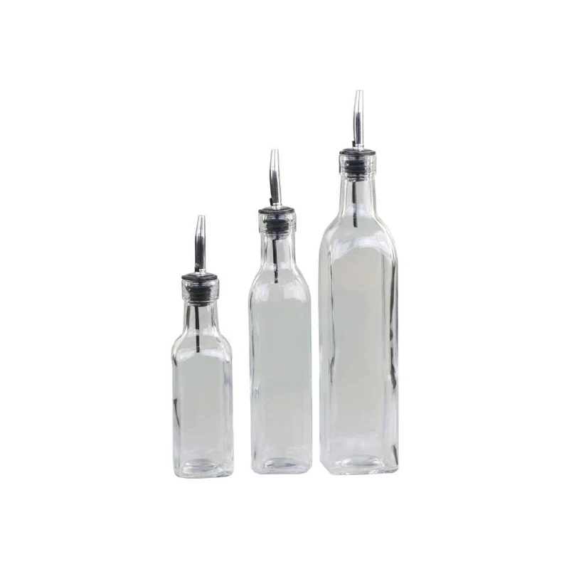 Chic Antique Ölflasche mit Ausschenker, 3 St