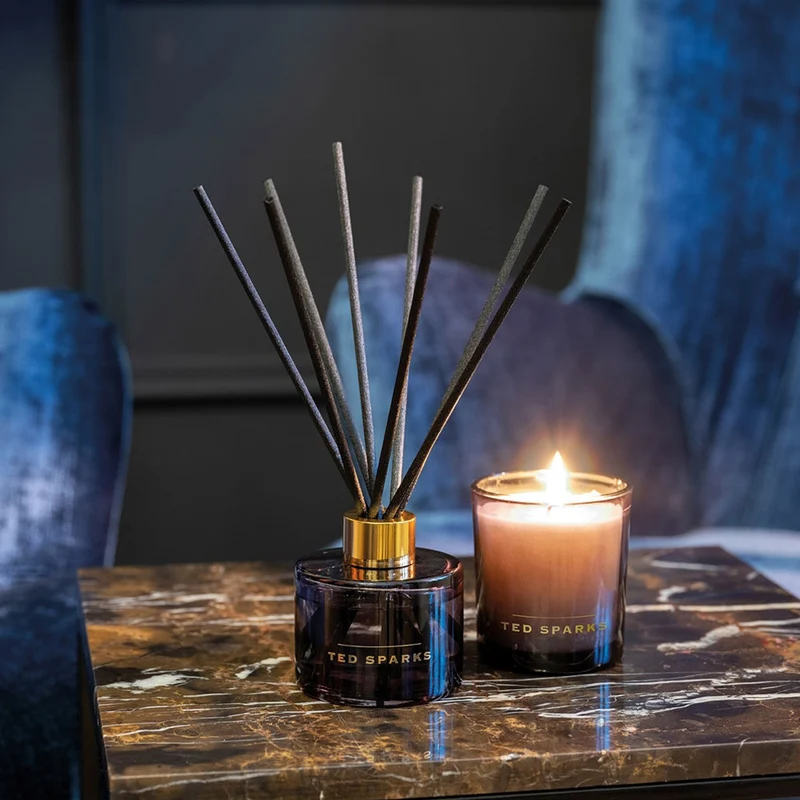 Ted Sparks Kerzen- & Diffuser-Geschenkset, Bamboo & Peony