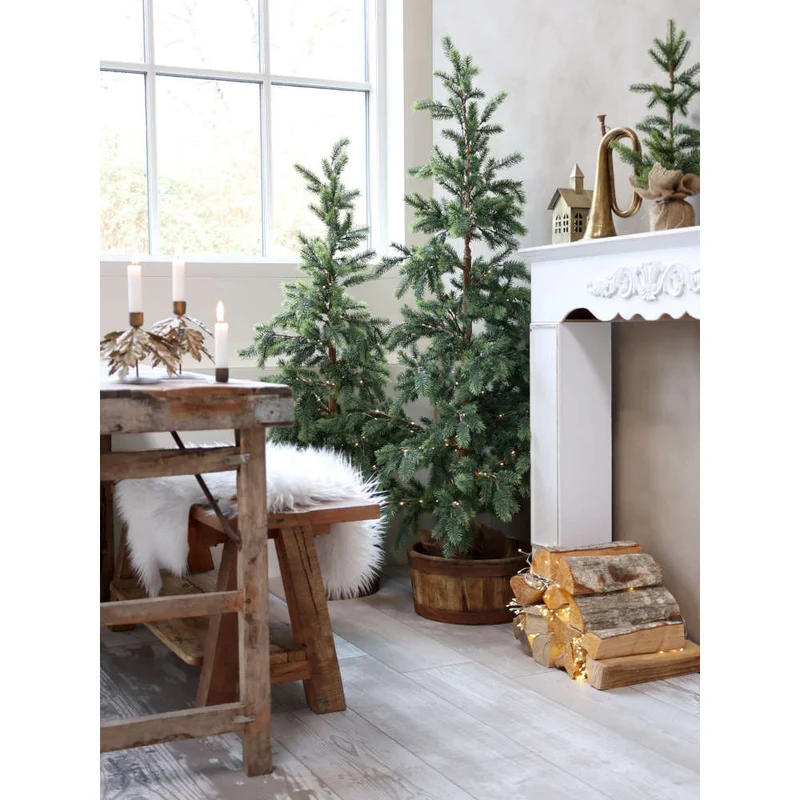 Chic Antique Tanne mit LED, 150cm