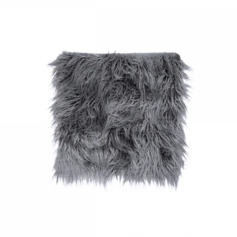 Chic Antique Pelzimitat, Dunkel Grau