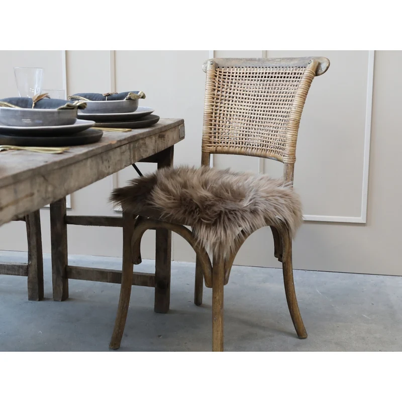 Chic Antique Pelzimitat, Mokka