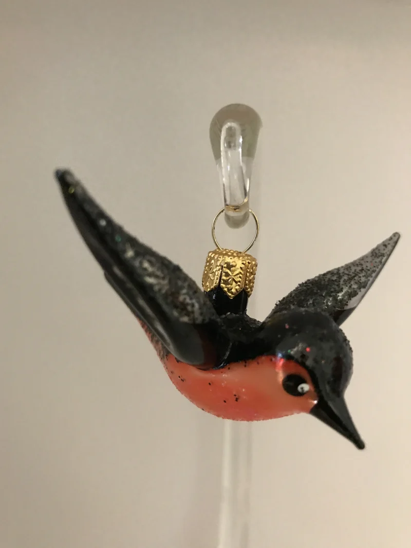 Fliegendes Rotkehlchen