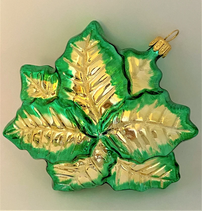 Stechlaub-Blatt mit Schleife