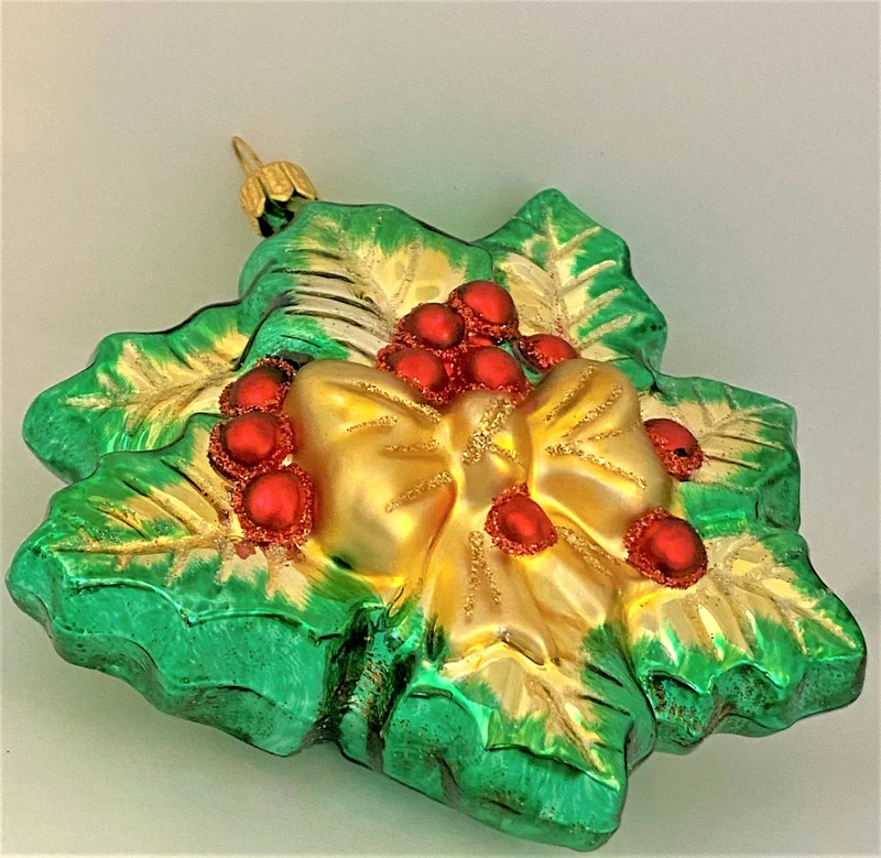 Stechlaub-Blatt mit Schleife
