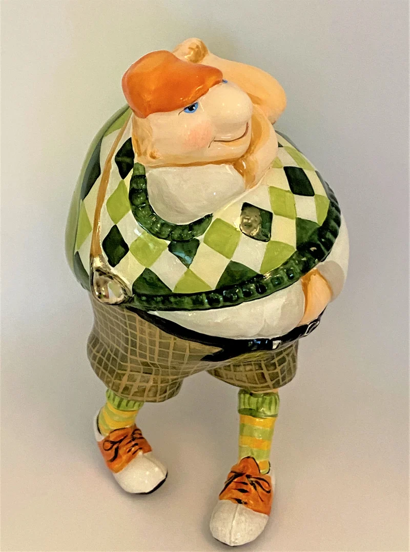 Golfer Karikatur, KOMOZJA MOSTOWSKI
