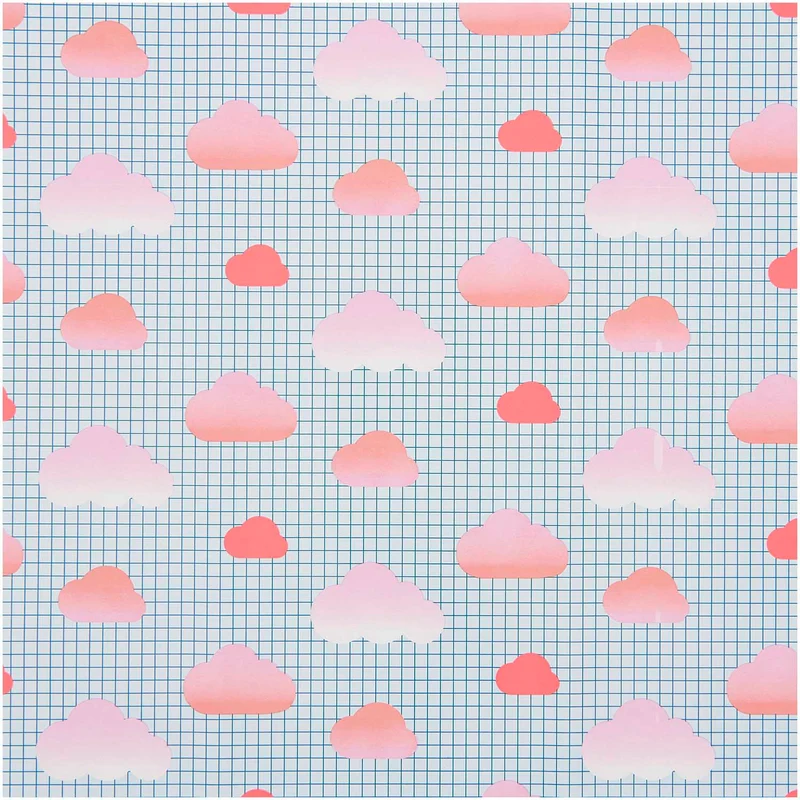Rico Design Geschenkpapier Wolken