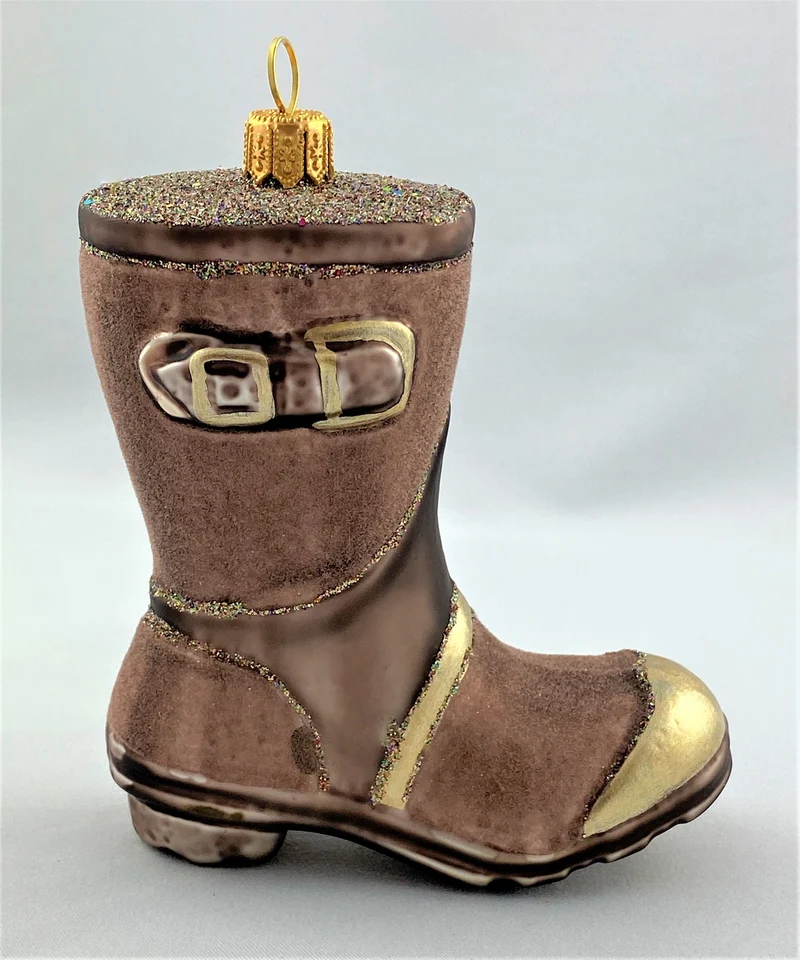 Brauner Gummistiefel